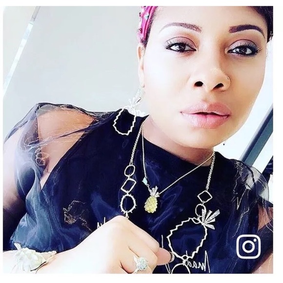 Alexis Bittar pineapple cut out drop earrings New - Picture 5 of 8